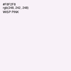 #F8F2F8 - Wisp Pink Color Image